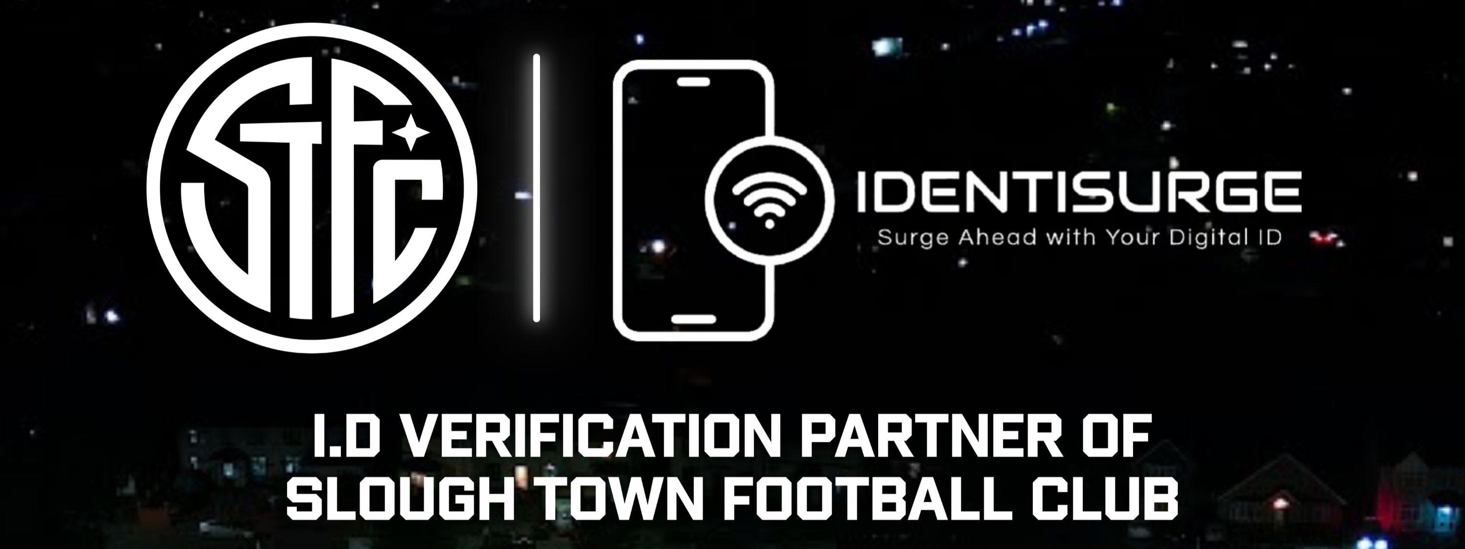 Slough Town announces new partnership with IDentiSurge