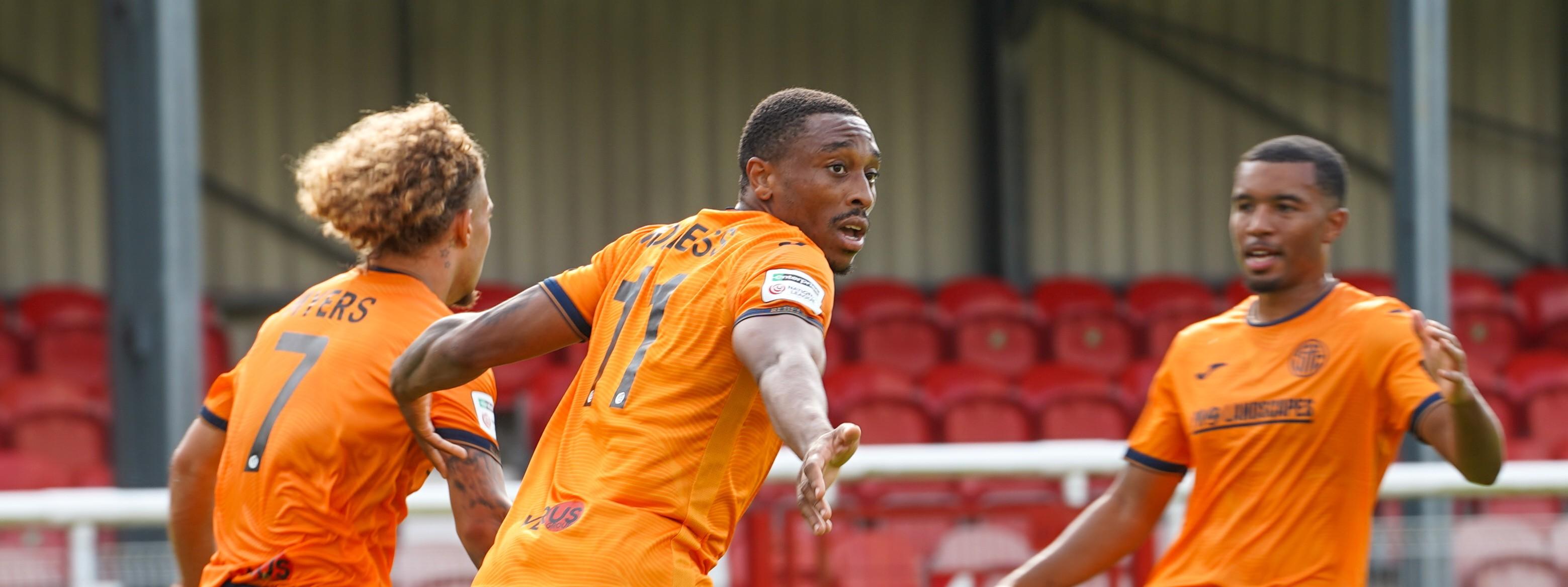 Eight-goal thriller ends in defeat at Dover