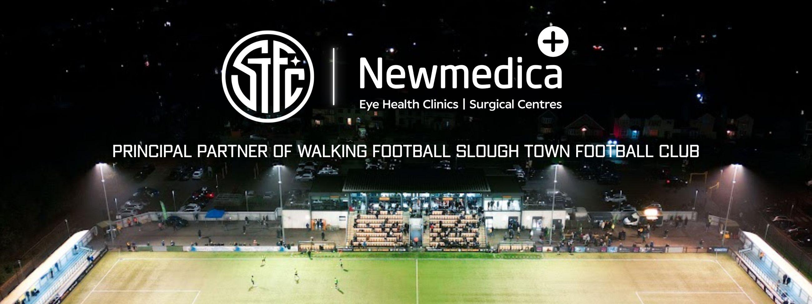 Newmedica become Principal Partner of Slough Town Walking Football