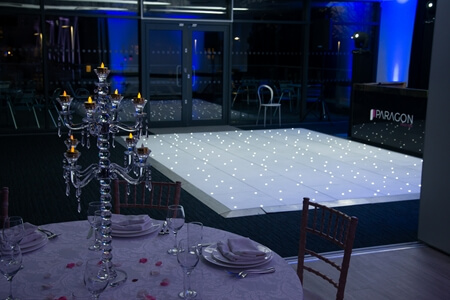 Party stage at Arbour Park